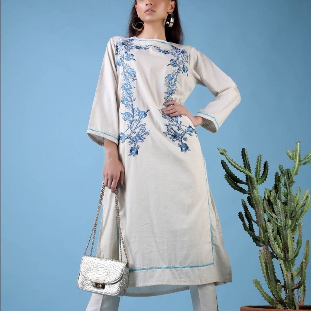 Pakistani designers shirt party wear